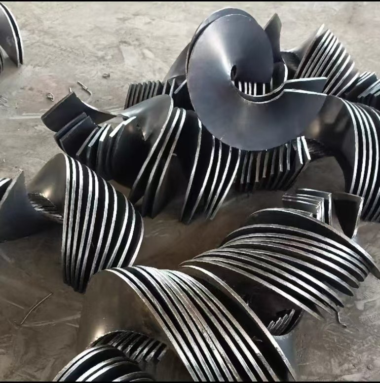 钢板切割叶片 高温耐磨500螺旋叶片