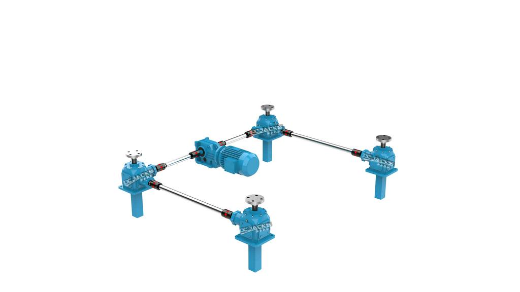 伞齿锥齿轮螺旋丝杆升降机 手动齿条升降器 蜗轮蜗杆减速机
