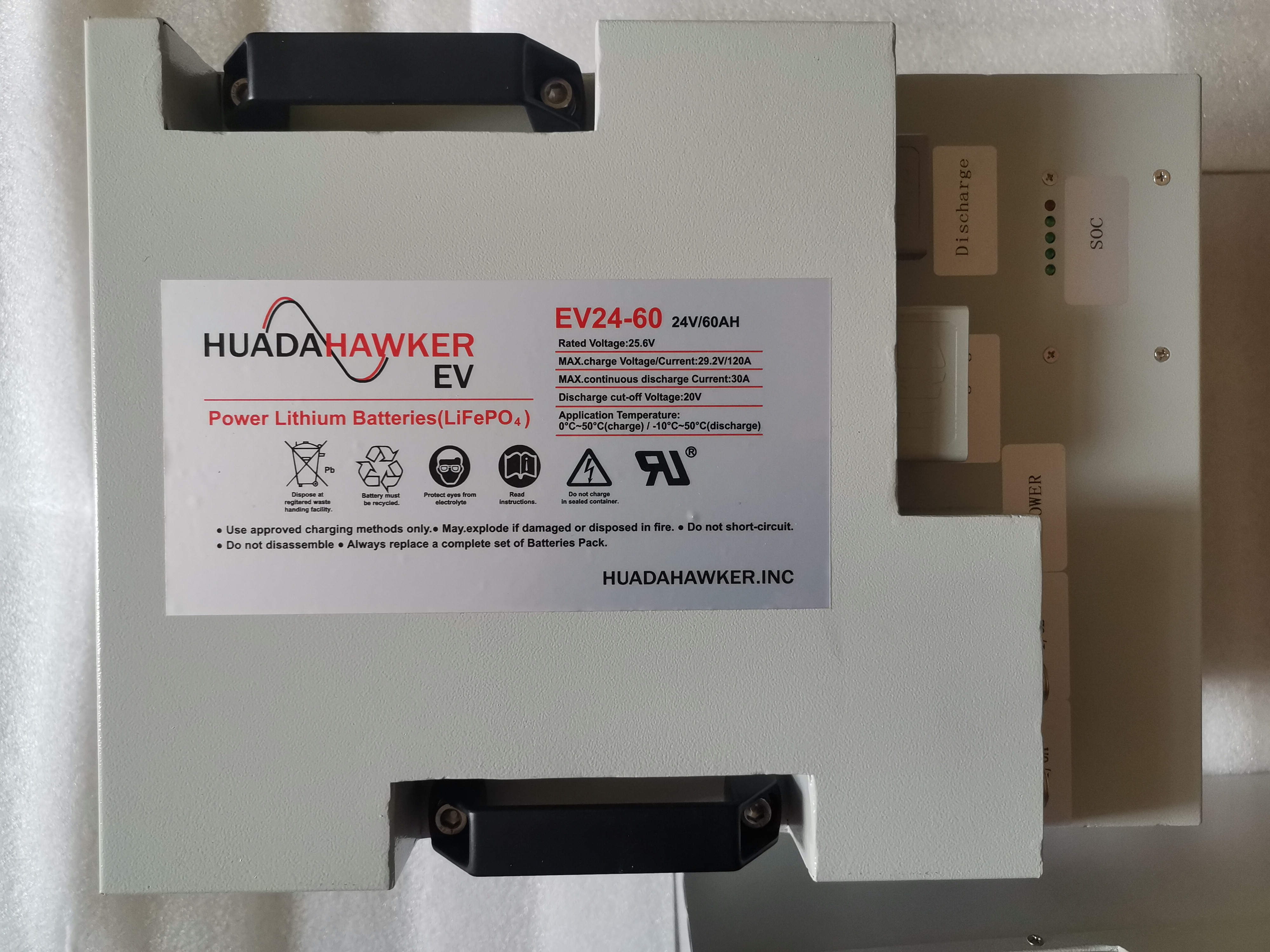 锂电池、霍克锂电池EV48-200   HUADAHAWKER仓储AGV小车 不间断电源