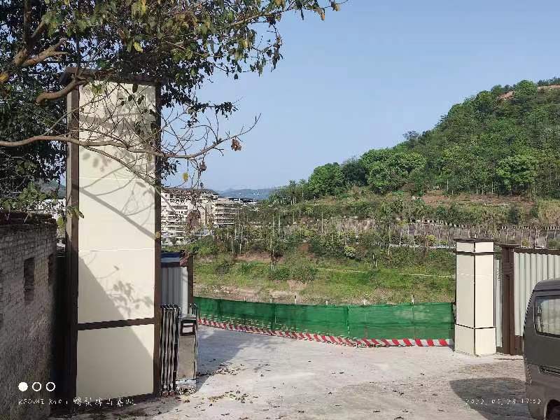重庆建筑工地施工大门柱工地形象招牌门头柱工地大门立柱门头柱