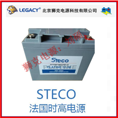 STECO时高蓄电池PLATINE12-38/12V38AH现货
