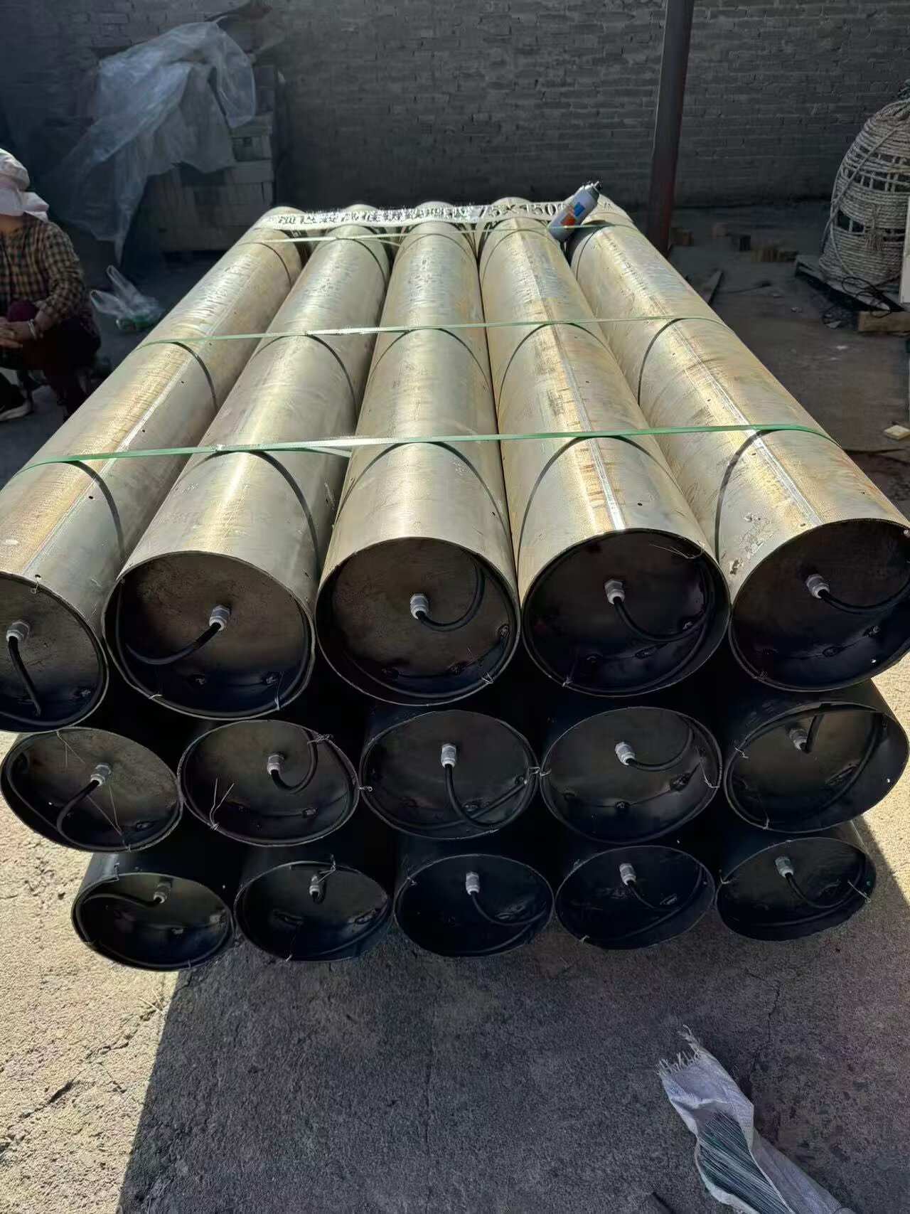 MMO管状高硅铬铁阳极 预包装φ219 *6000mm高硅铸铁深井阳极