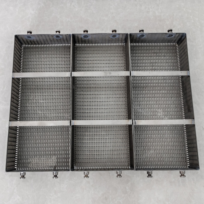 厂家生产钛网篮阳极钛篮钛网篮可定做