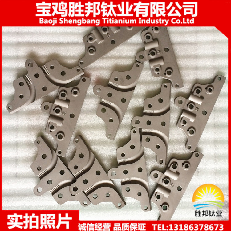 厂家生产钛合金线夹TC4钛合金锻件钛合金加工件来图定制