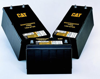 德国卡特比勒发动机电瓶175-4390 CAT 12V90AH卡特蓄电池 免维护