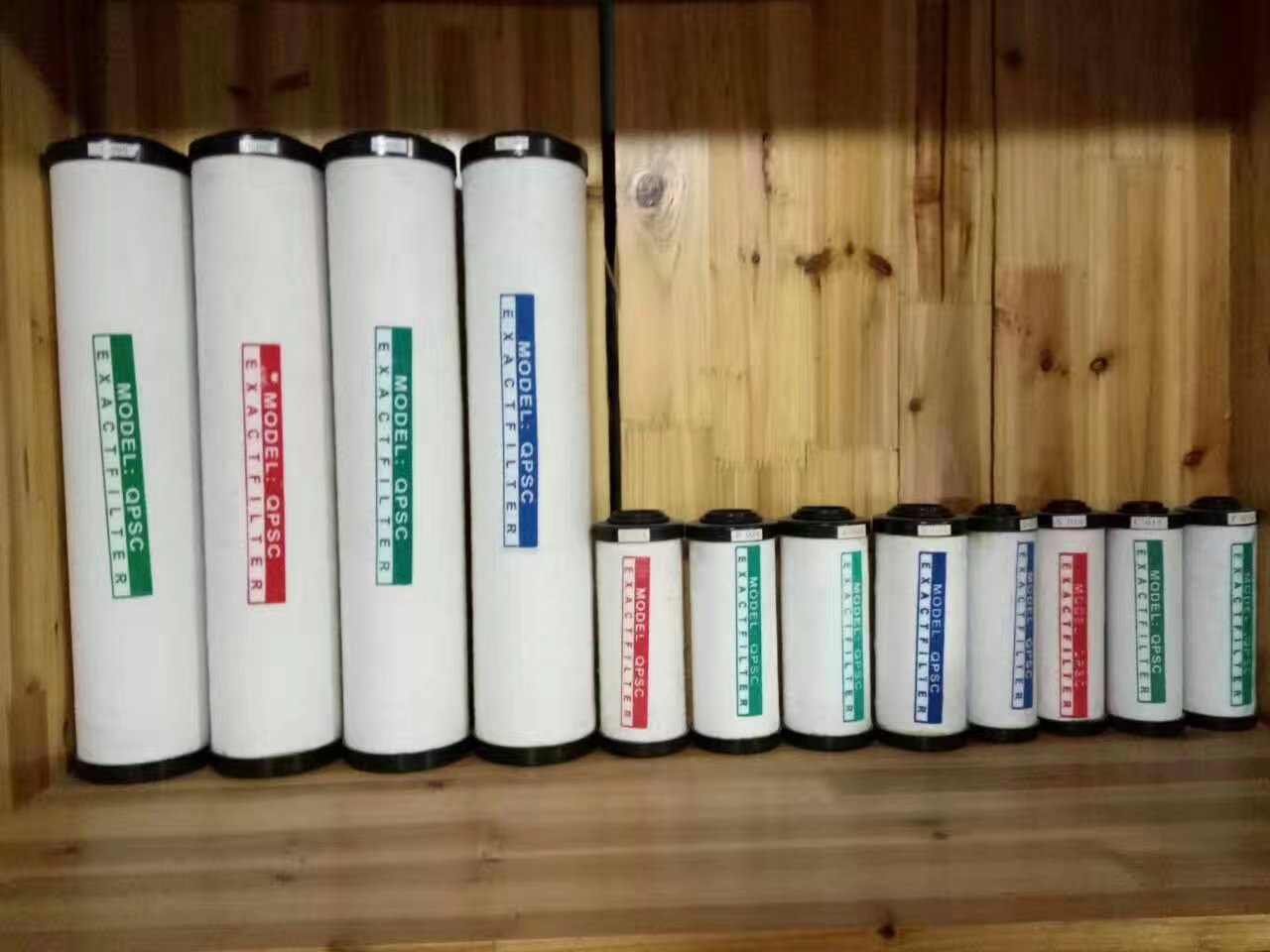 白布油水过滤器滤芯035 060 090 120 150 180 240 Q/P/S/C 
