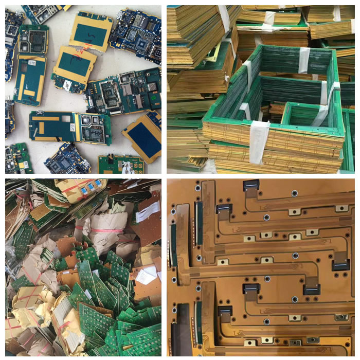大量收购PCB边料废料FPC边料含铜含锡线路板边料废料镀金端子连接器等