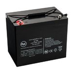 AJC蓄电池德国进口UPS不断D55S 12V55AH应急电源应急灯电池免维护