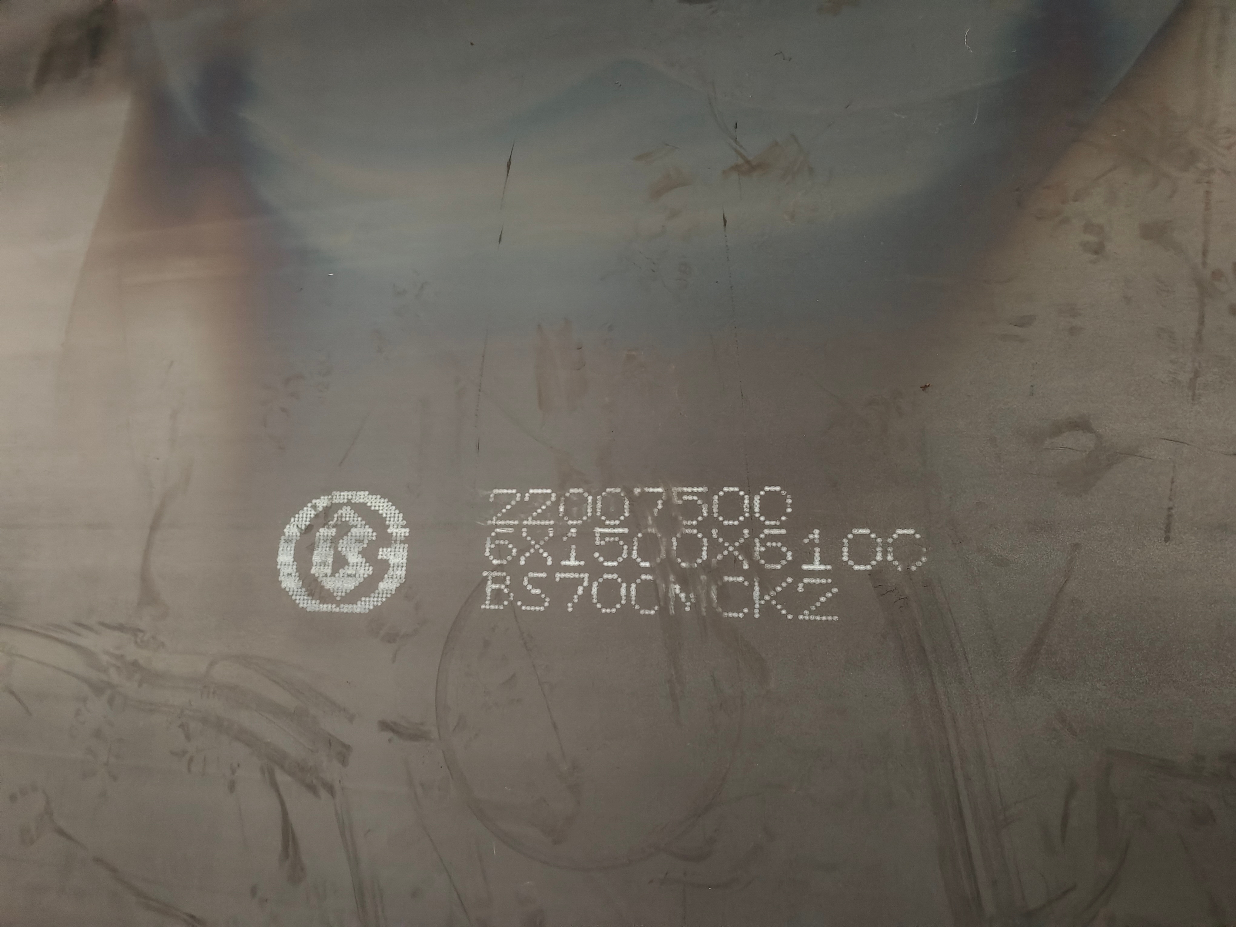 宝钢股份BS700MCK2钢板，高强度板现货3-15mm