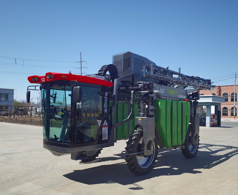 华玺3WPZ-2000GF自走式玉米打药机高驾大型喷药机厂家