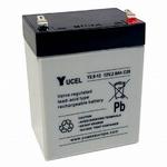 YUCEL蓄电池Y1.9-12储能密封仪表仪器12V1.9AH 电梯应急蓄电池