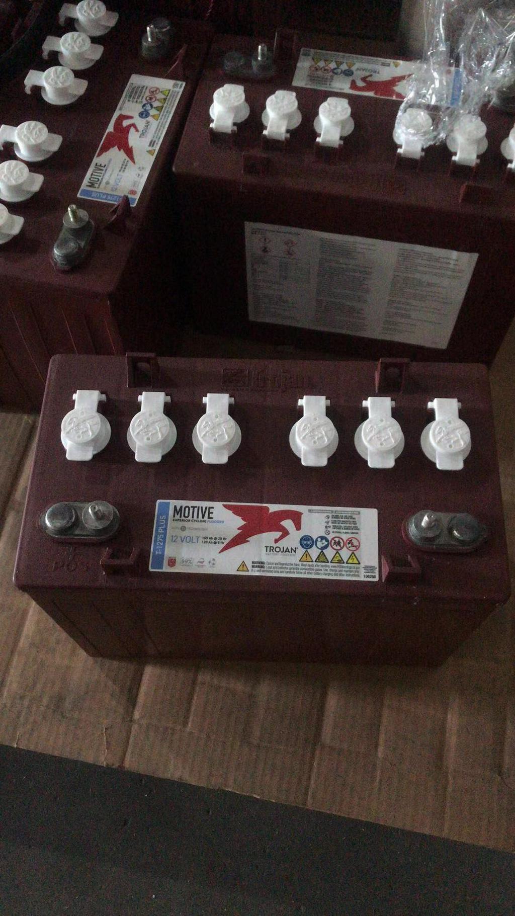 原装进口美国Trojan邱健蓄电池T-125  6V240AH型号/参数