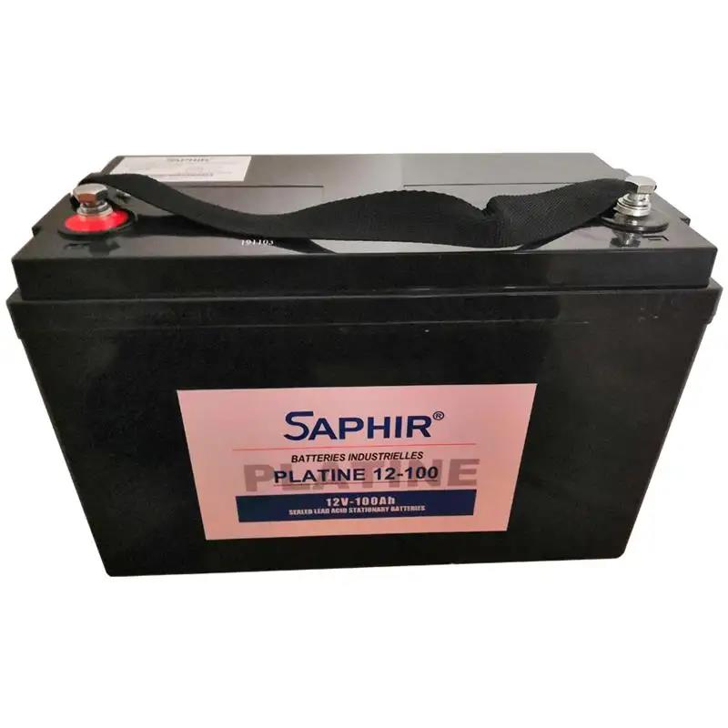 法国SAPHIR时高蓄电池AGT6-225 6V225Ah 电厂配套 AGV动力蓄电池