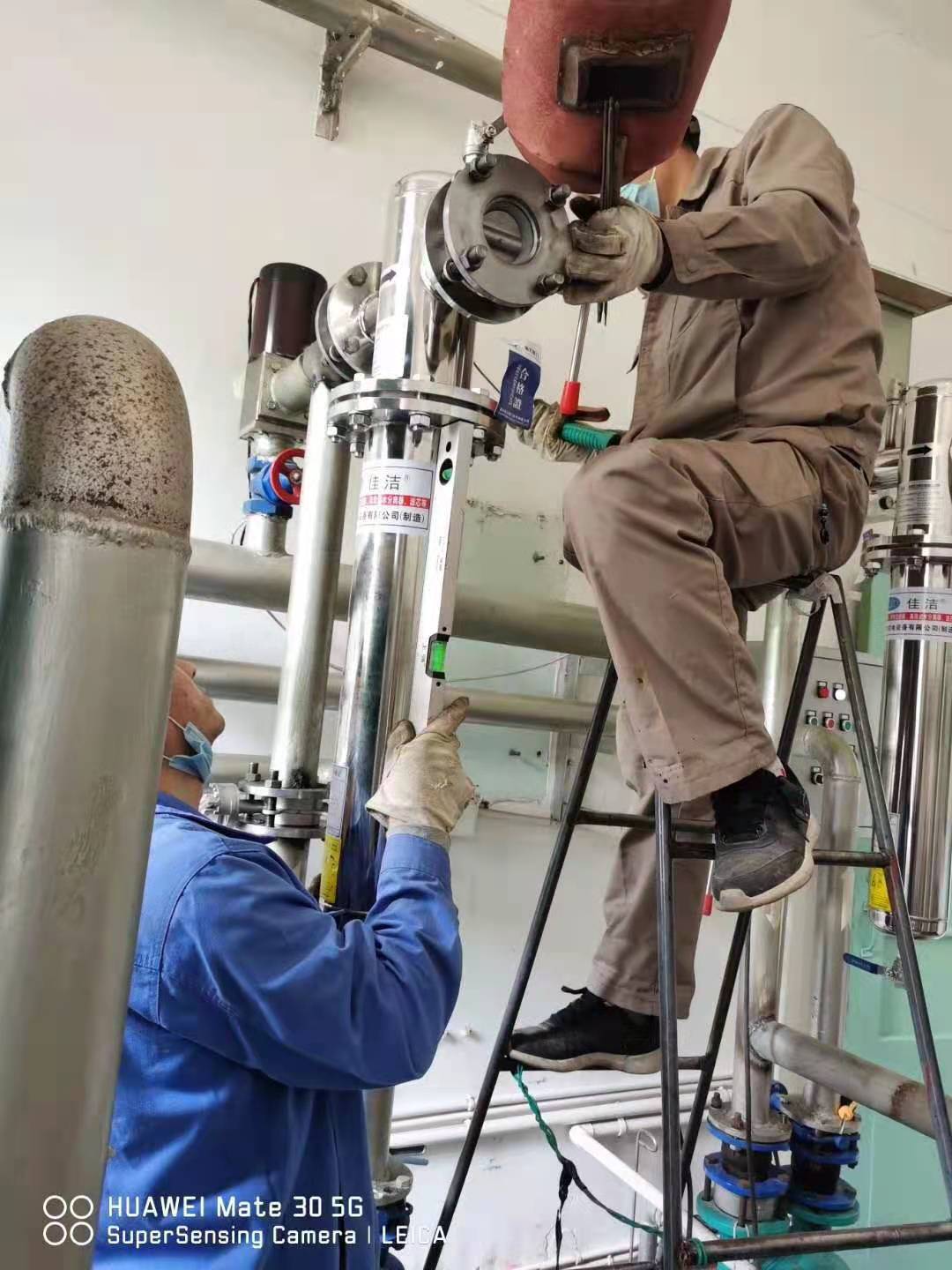 医用负压吸引系统废气排放过滤装置