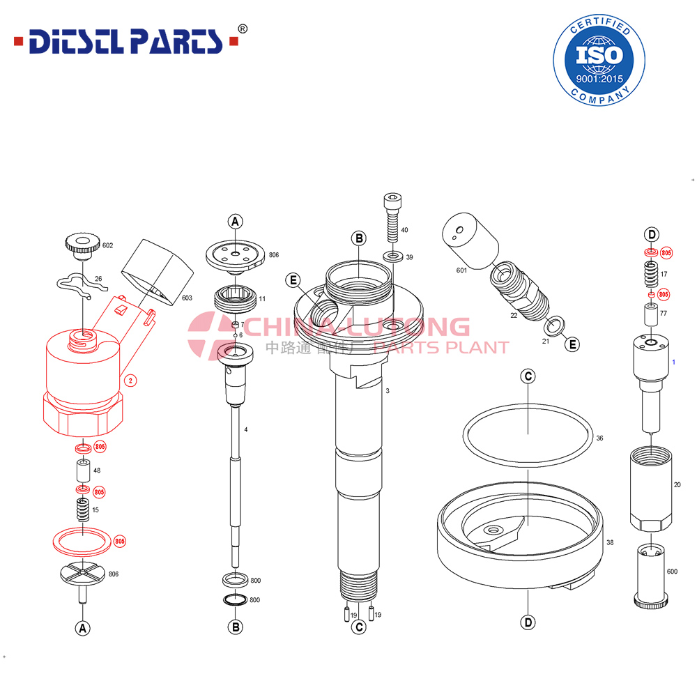 柴油机欧三喷油器 0 445 110 315 发动机共轨系统喷油器