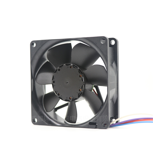 德国ebmpapst机柜机箱用散热风扇 8412NU 防水防尘轴流风机