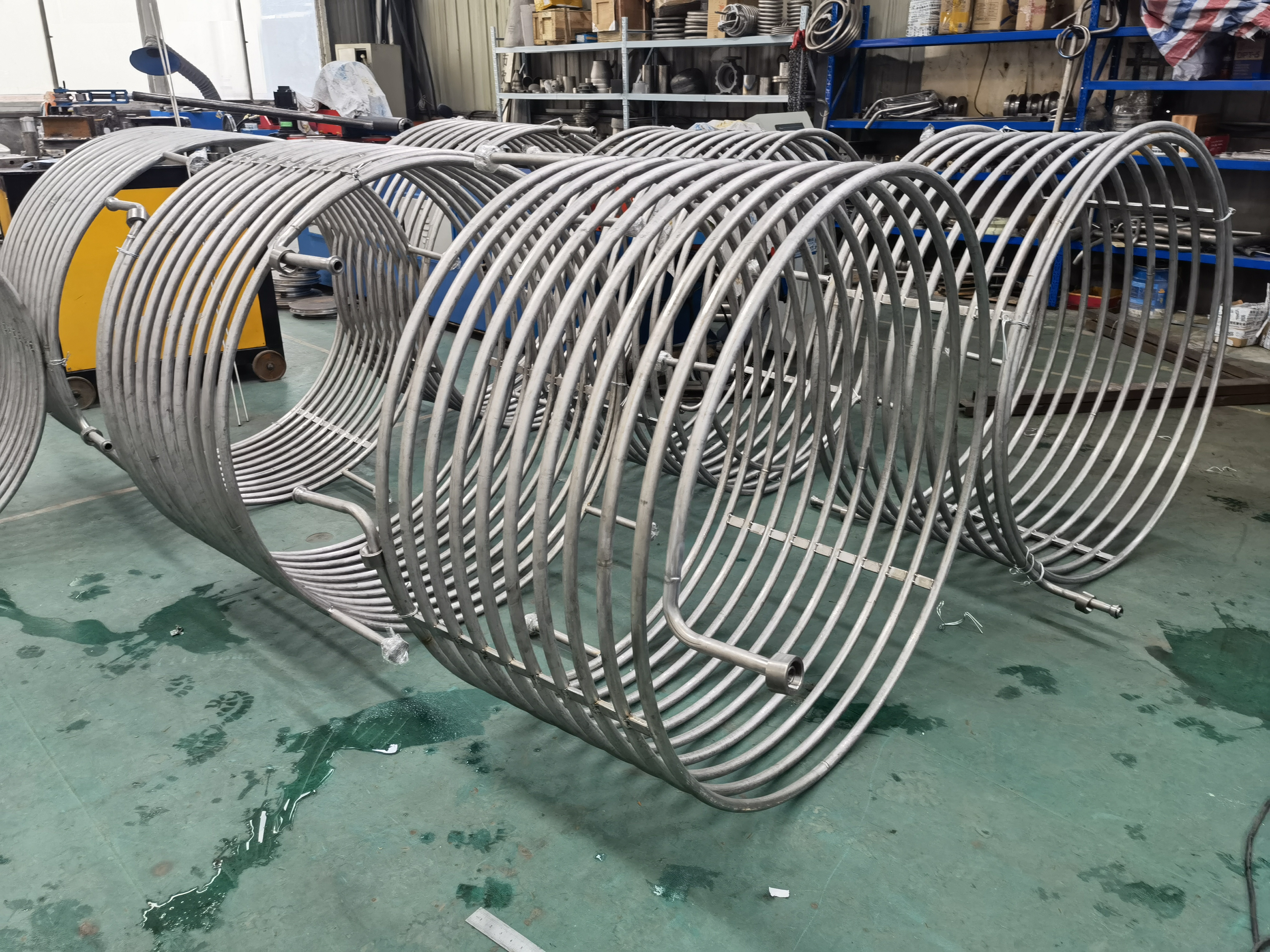 欣旺腾定制TA2钛合金换热盘管  化工高精密度无缝钛合金盘管