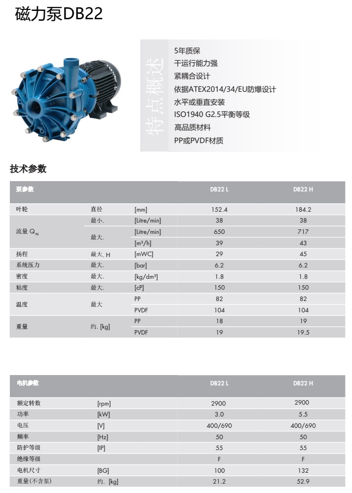 德国赛诺sera磁力泵DB22