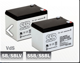 德国SSB蓄电池SB6V  6V1.2AH价格/参数