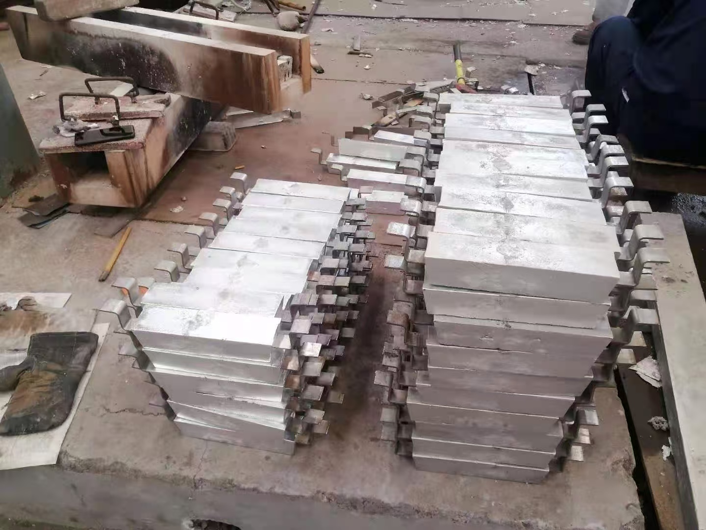 海洋低流速区专用套管镁合金牺牲阳极 高含水油井防腐套管阳极