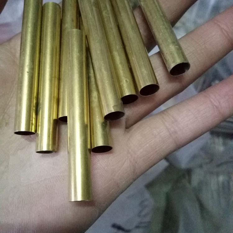 黄铜毛细管小铜管国标环保H62H65黄铜管切割打孔开槽切斜角