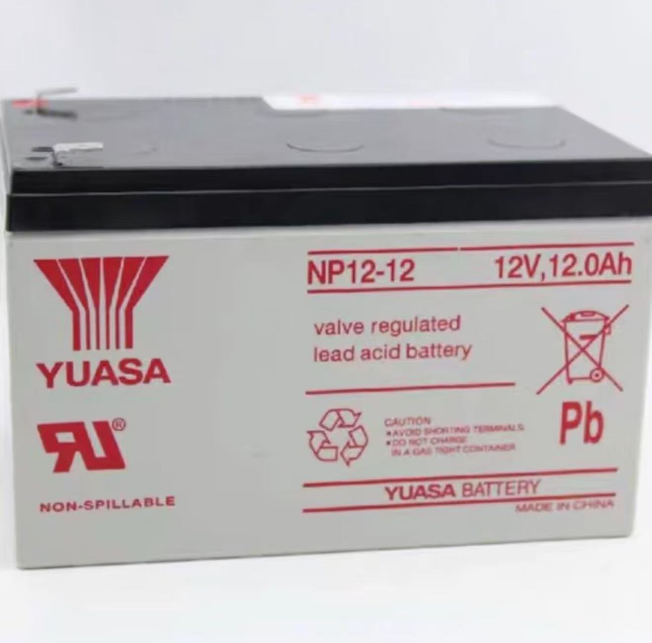 汤浅蓄电池NP12-12 12V12AH直流屏医疗设备火灾报警系统