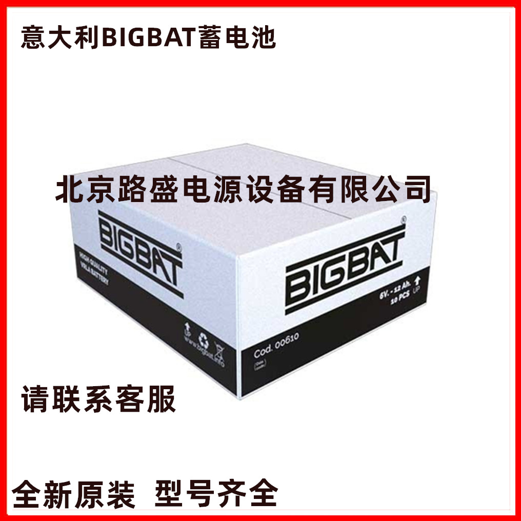 意大利BIGBAT蓄电池12V12Ah 01210铅酸电池