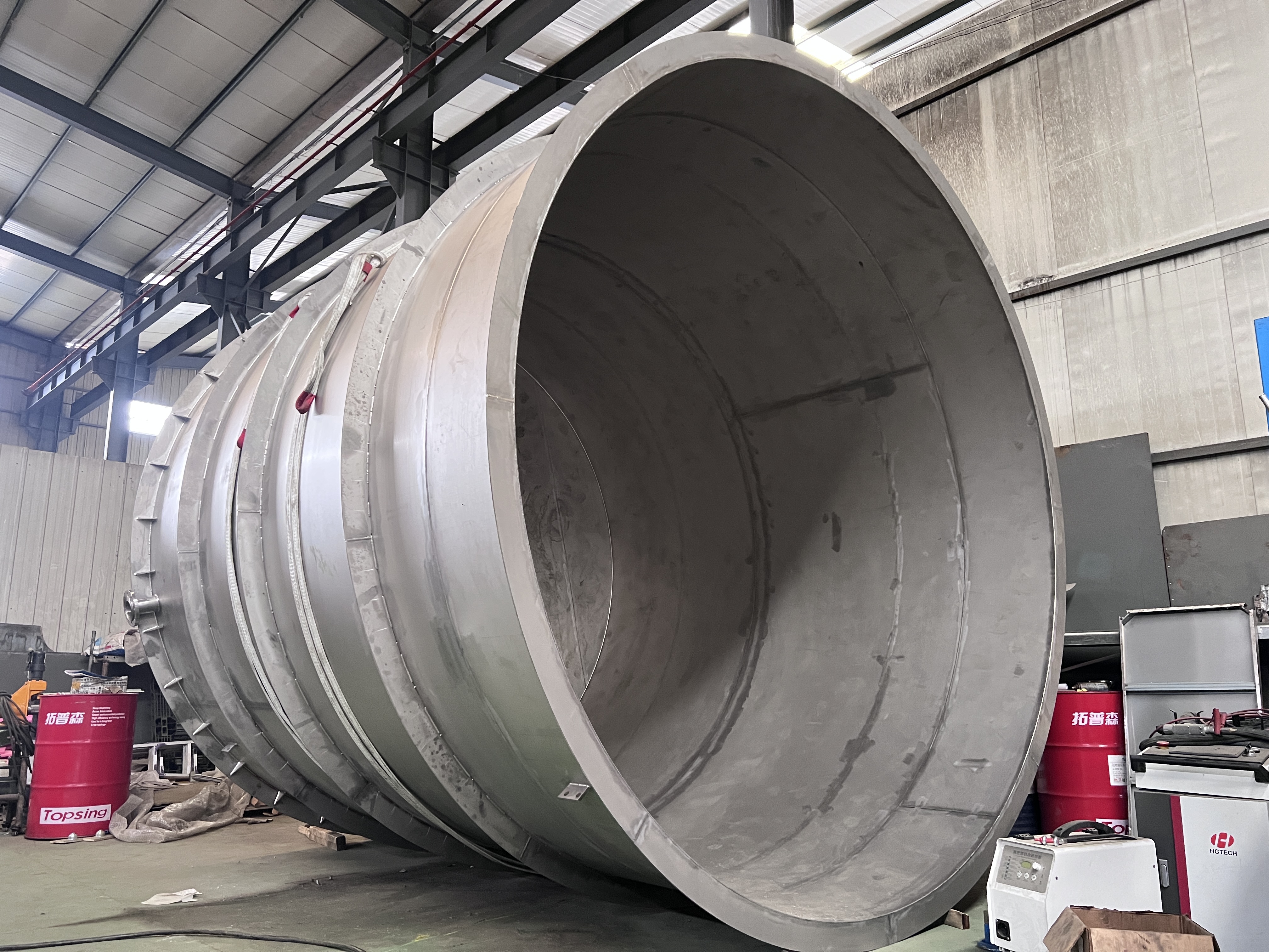 欣旺腾加工定制钛储罐  钛换热反应釜 钛合金容器 来图定制钛合金罐体