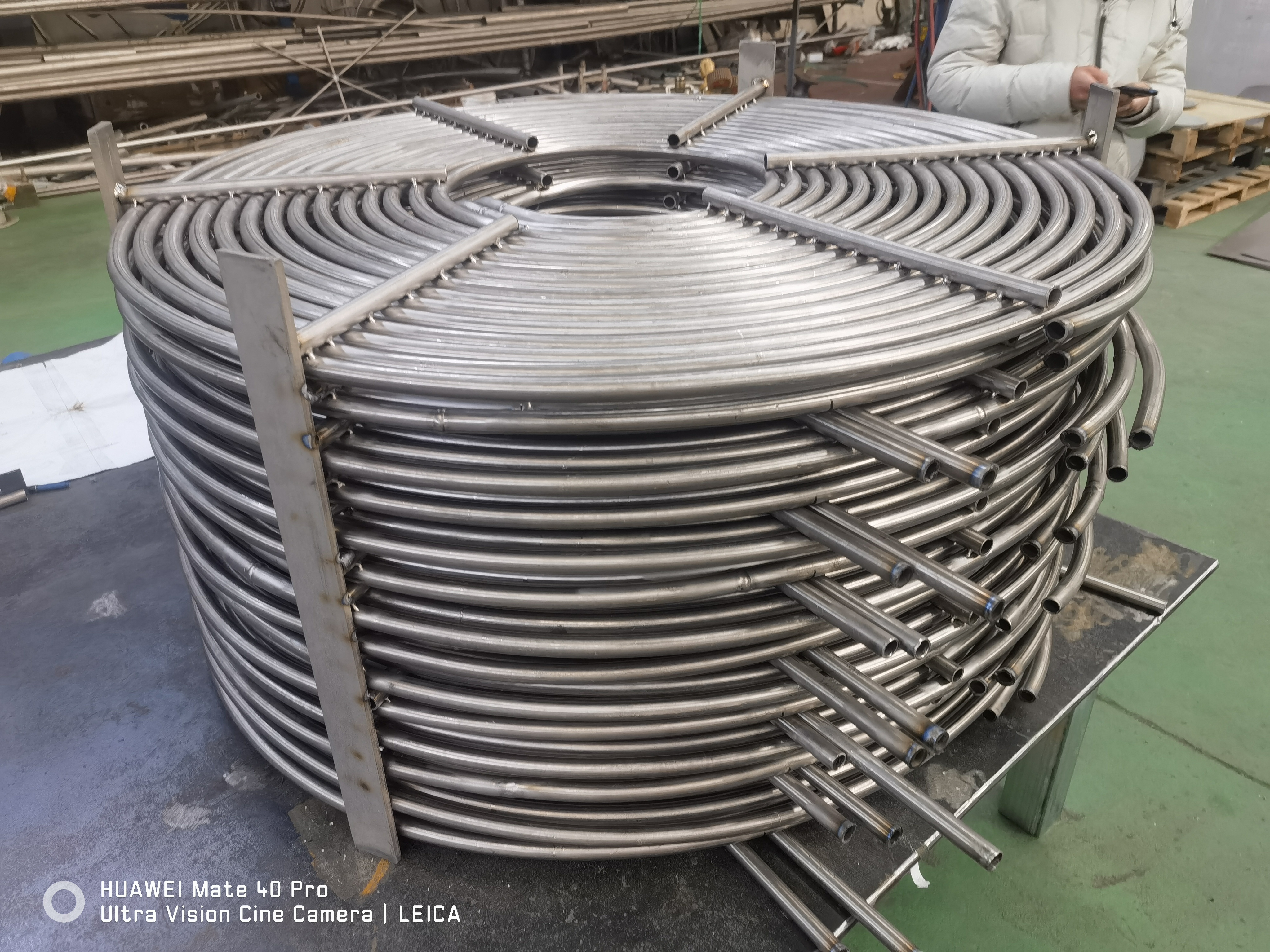 欣旺腾加工TA2钛合金无缝盘管  高精密度化工钛盘管 来图定制钛盘管