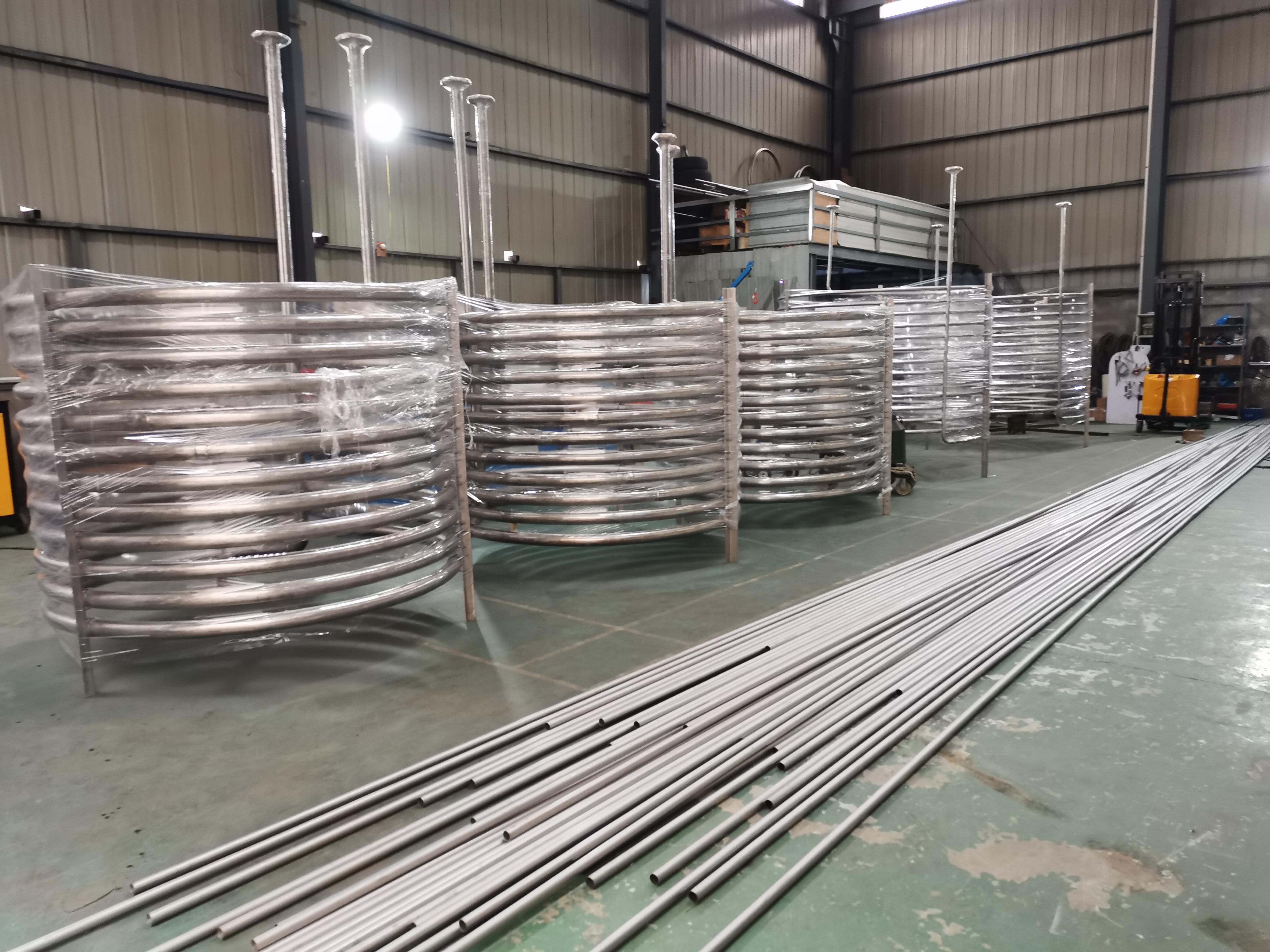 欣旺腾定制TA2钛合金换热盘管  化工高精密度无缝钛合金盘管