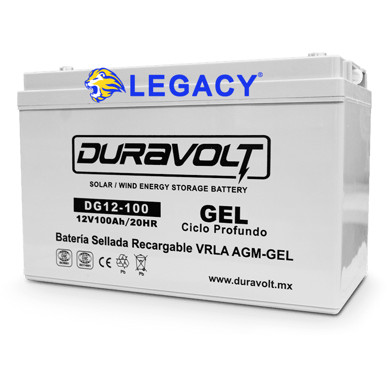 德国DURAVOLT蓄电池DG12-100 12V100AH产品系列说明