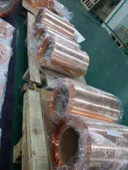 温州销售t2超宽紫铜带镀银/h62黄铜带0.3600宽