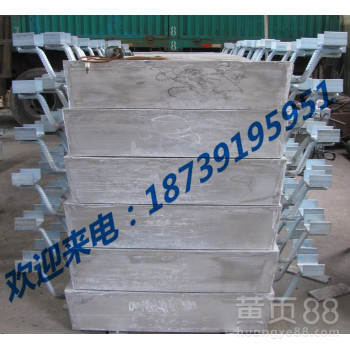 焦作市厂家直销船体保护常用铝合金牺牲阳极支架式铝阳极