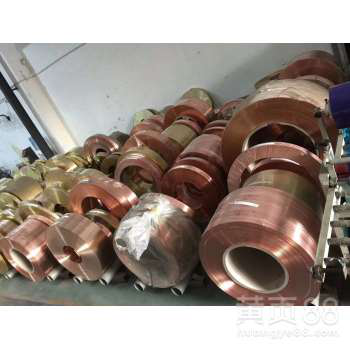 厂家直销C1100紫铜带纯铜带分条整平零切