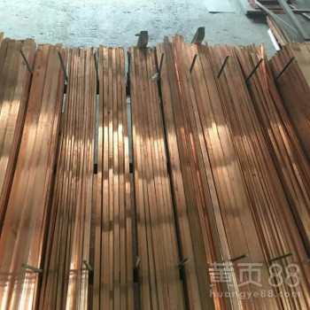 生产T2紫铜板T2紫铜排TMY母线电力铜排紫铜排价格