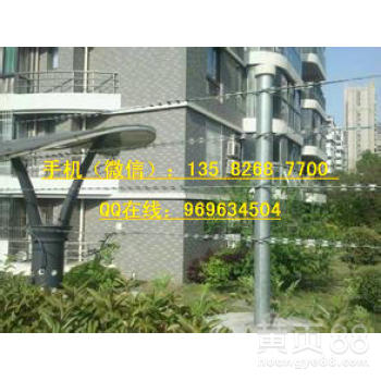 圆筒80cm形带刺防盗网，蛇腹不锈钢带刀片网，一件也发