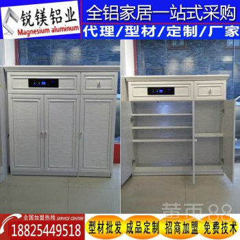 成都厂家全铝家具铝材型材铝合金鞋柜电视柜浴室柜全铝家居定制