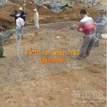 雷诺护垫高尔凡雷诺护垫施工镀锌包塑格宾石笼护脚堤防五绞固滨笼