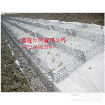 北京凉河镀锌包塑石笼网/防洪格宾石笼/鑫隆厂家直销价格