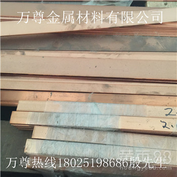 广东国标t1t2t3紫铜排导电好镀锡c1100红铜排规格