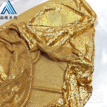 酒店隔断帘子_亮片金属布