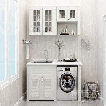 佛山厂家全铝家具铝型材太空铝浴室柜材料洗手盆型材厂家直销