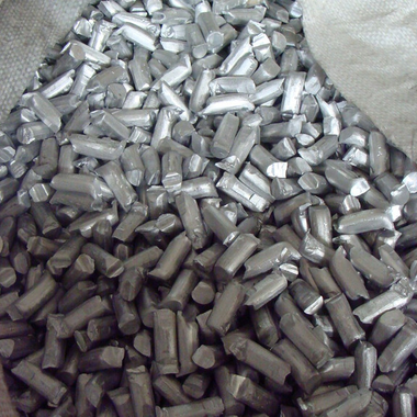 诚业 脱氧铝杆铝粒 钢厂用铝杆铝粒 φ12MMφ9MM铝杆铝粒铝粒价格