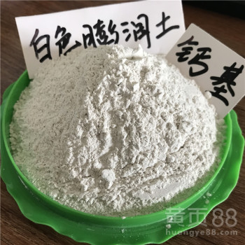供应白色膨润土涂料用腻子粉用化妆品用造纸用