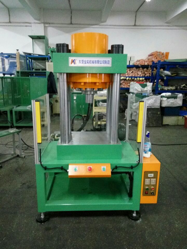 金拓品牌KTQL系列四柱铅合金压铸制品毛边冲切液压机 液压整形机