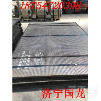 山东济宁过咯堆焊耐磨钢板6+6高耐磨复合钢板