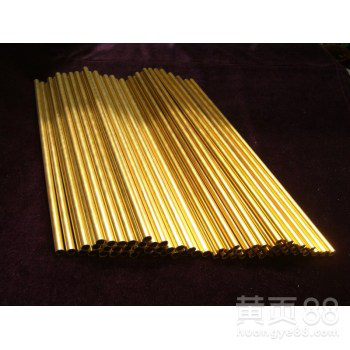 供应国标环保h65黄铜管电极铜管打孔机铜管批发