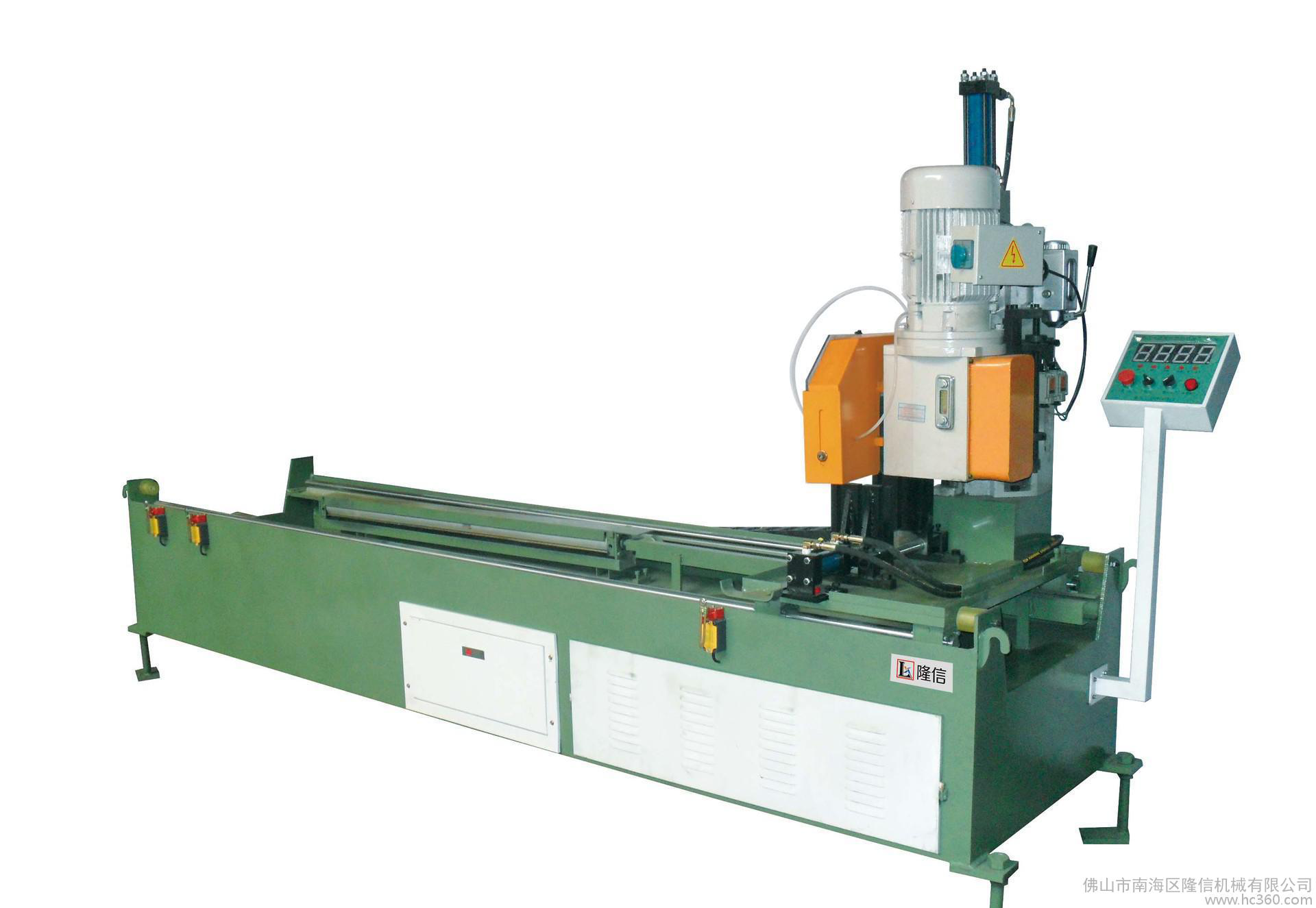 广东佛山螺旋焊管机组专用自动下料机切割台LX-400自动切割机 异型管切管机 厂家直销