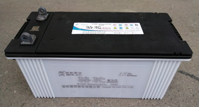 原装CAMEL骆驼蓄电池 N200 骆驼蓄电池 6-QW-342MIN免维护启动电瓶 1S南方版蓄电池