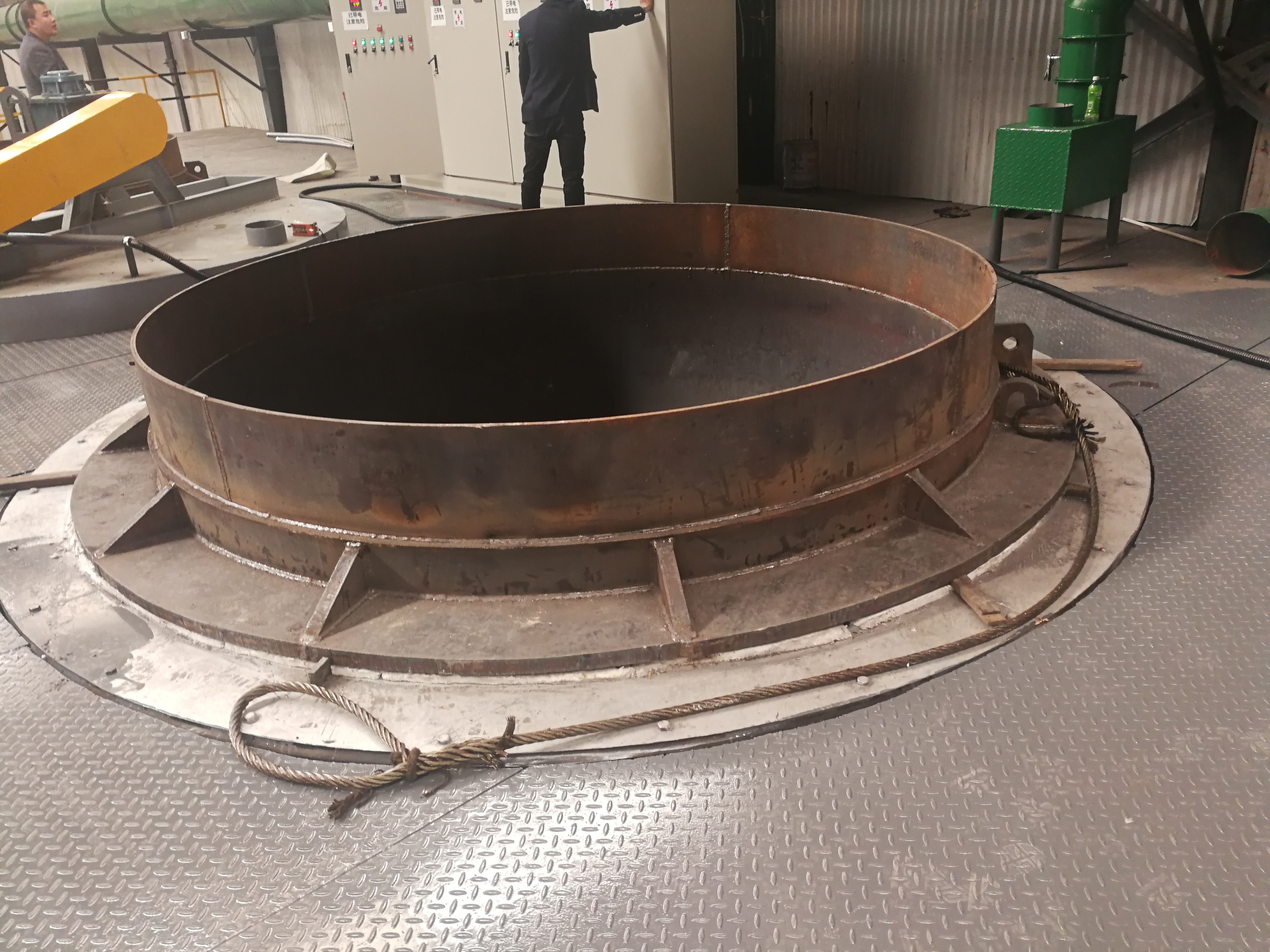 5—150吨蓄热式铅合金精炼炉